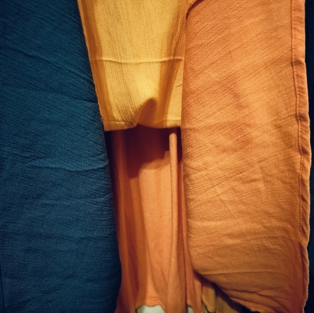 (1591) SKYE Emory Seashore Colorblocked Sleeveless Maxi Dress Size XL - Picture 9 of 13
